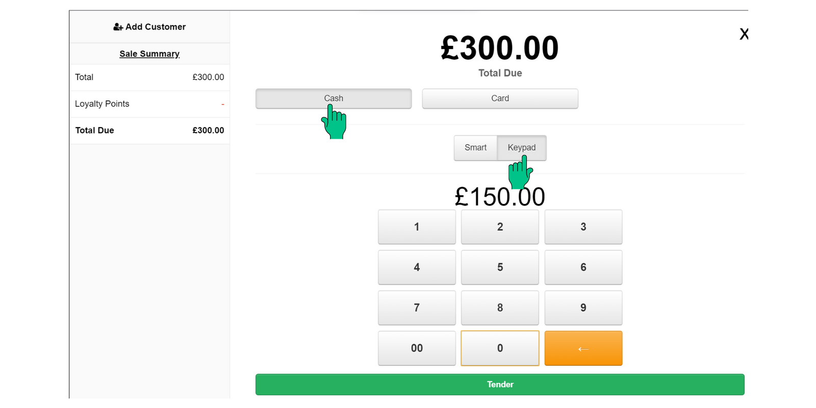 How to Take Split Payment Types