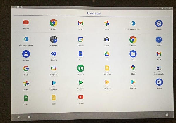AirPOS on Android