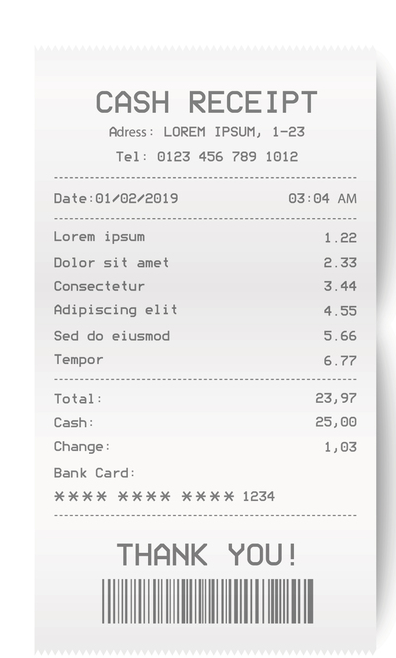 Getting Started - How to Design Your Receipts through the Backoffice